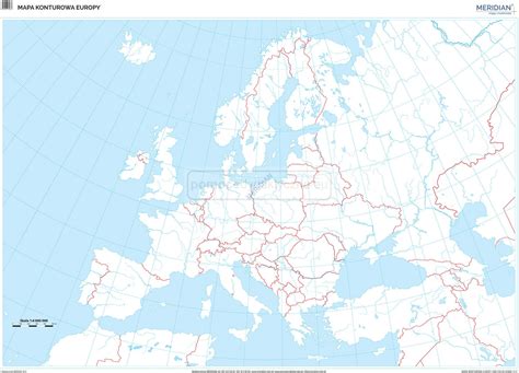 Mapa Polityczna Europy Konturowa Do Druku MAPY KONTUROWE